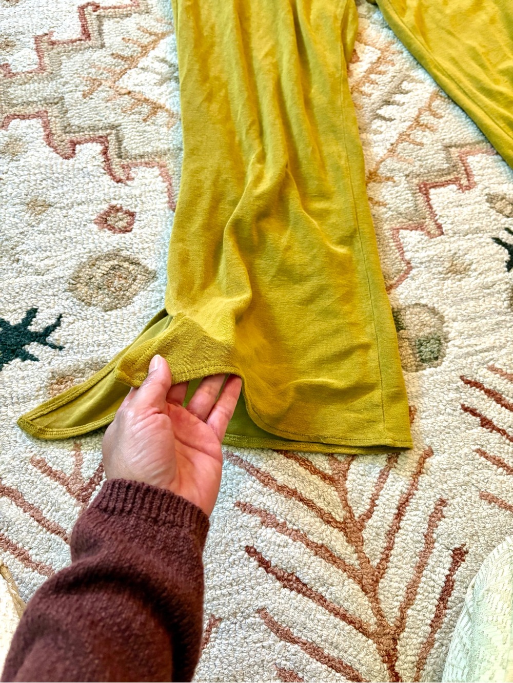 Anthropologie Daily Practice moss pant small - Picture 10 of 15